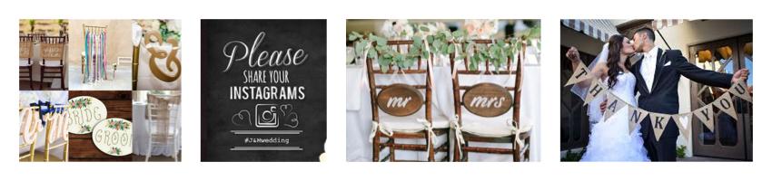 DIY Wedding Signs 
